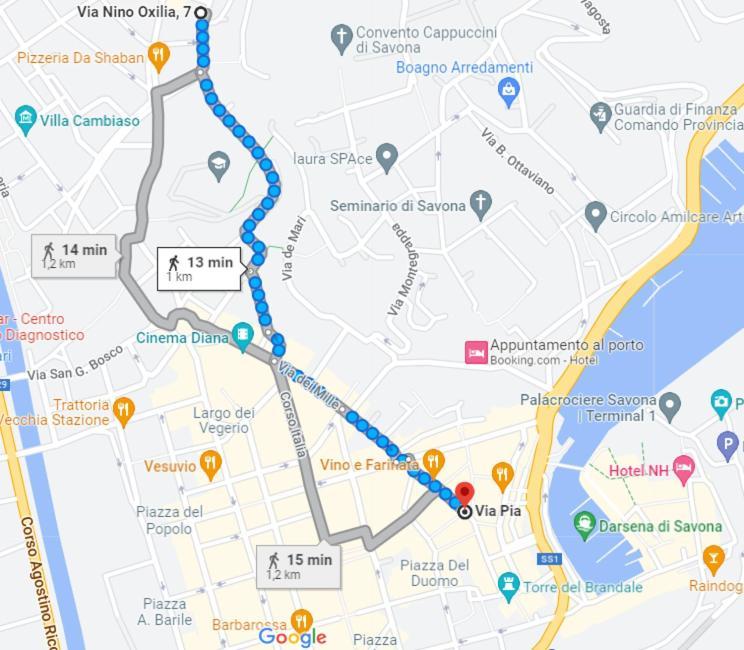 Appartamento Con Ac-Wi-Fi- Centro A 7 Min Савона Экстерьер фото
